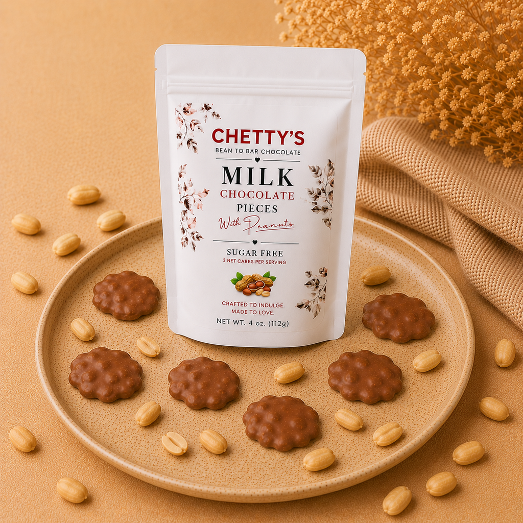 Peanut Sugar-Free Milk Chocolate Pieces (4 oz.)