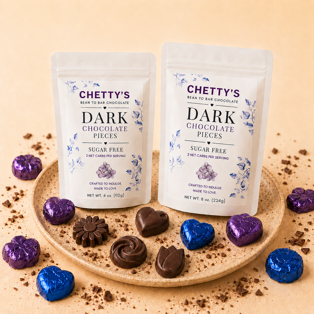 Sugar-Free Dark Chocolate Pieces