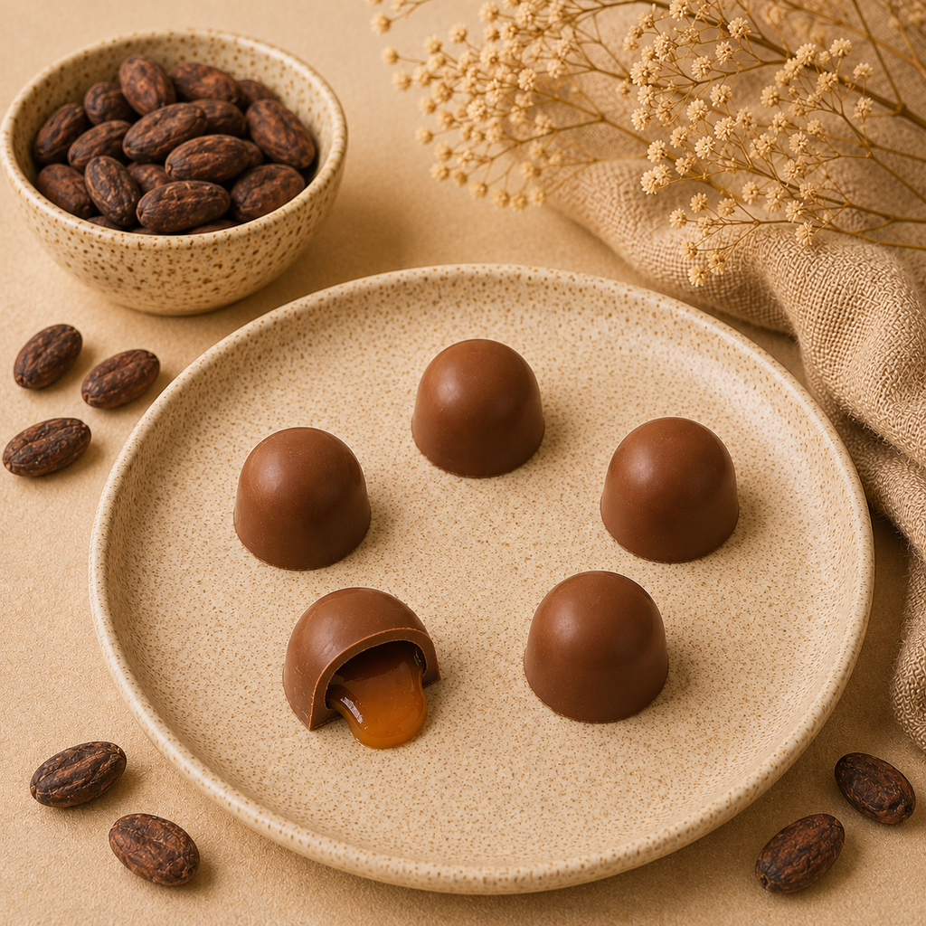 Caramel Sugar-Free Milk Chocolate Pieces (4 oz.)
