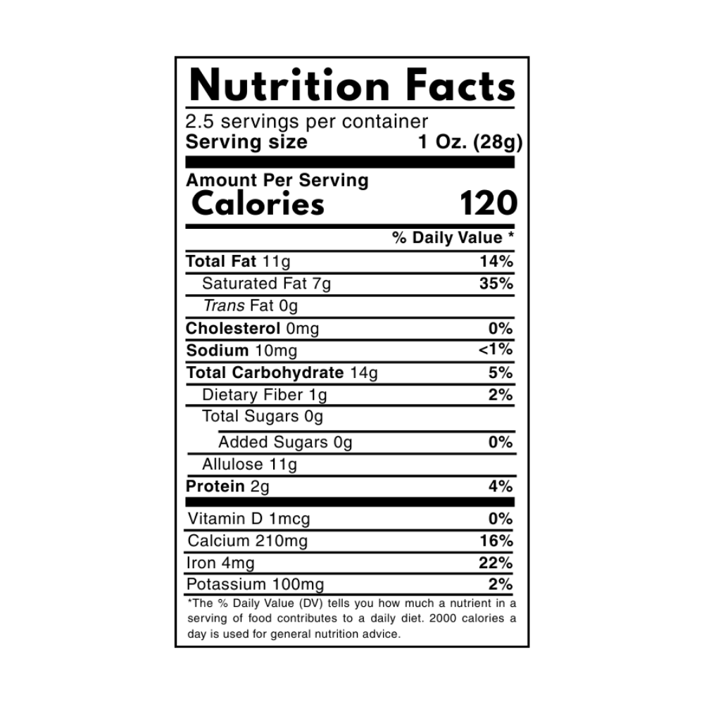 Sugar-Free Dark Chocolate Bar (2.5 oz.)